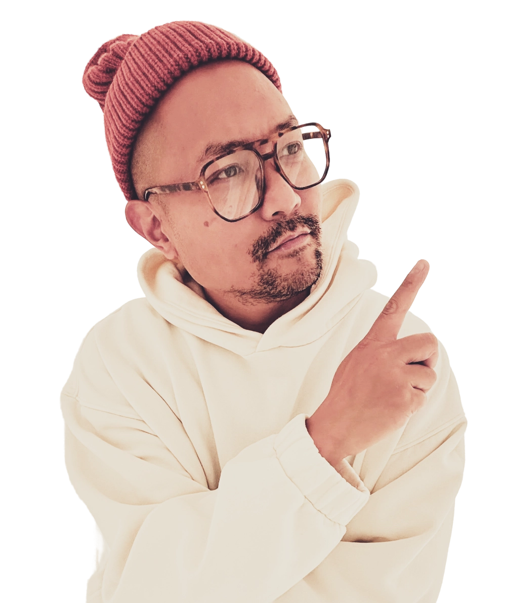 Posido Vega pointing